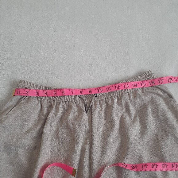 ASOS Women's Size 16 Brown Hourglass Textured Suit Jogger Lightweight Pants - Picture 10 of 12